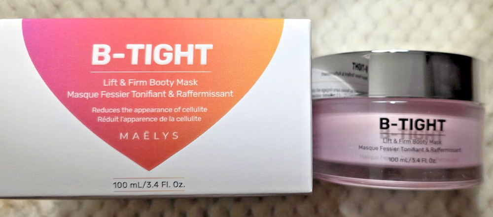 MAËLYS B-Tight Lift & Firm Booty Mask NEW IN BOX Cellulite Reducer FULL SIZE