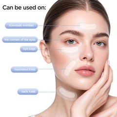Microneedle Eye Patches with Hyaluronic Acid – Reduce Under Eye Bags & Lines