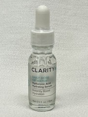 Clarity RX Daily Dose of Water Hyaluronic Acid Serum 0.5oz/15mL Sealed