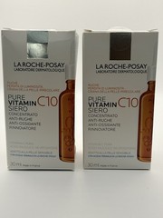 LA ROCHE POSAY PURE VITAMIN C10 SERUM 2 BOTTLES