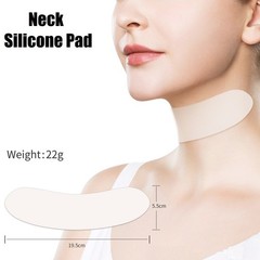 1/2x Washable & Reusable Silicone Neck Patch Smooth Removal Pads Skin Care