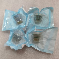 10/25/64Pins 5/10Pcs Disposable Gold Plated Insulated Pin Cartridges for Machine