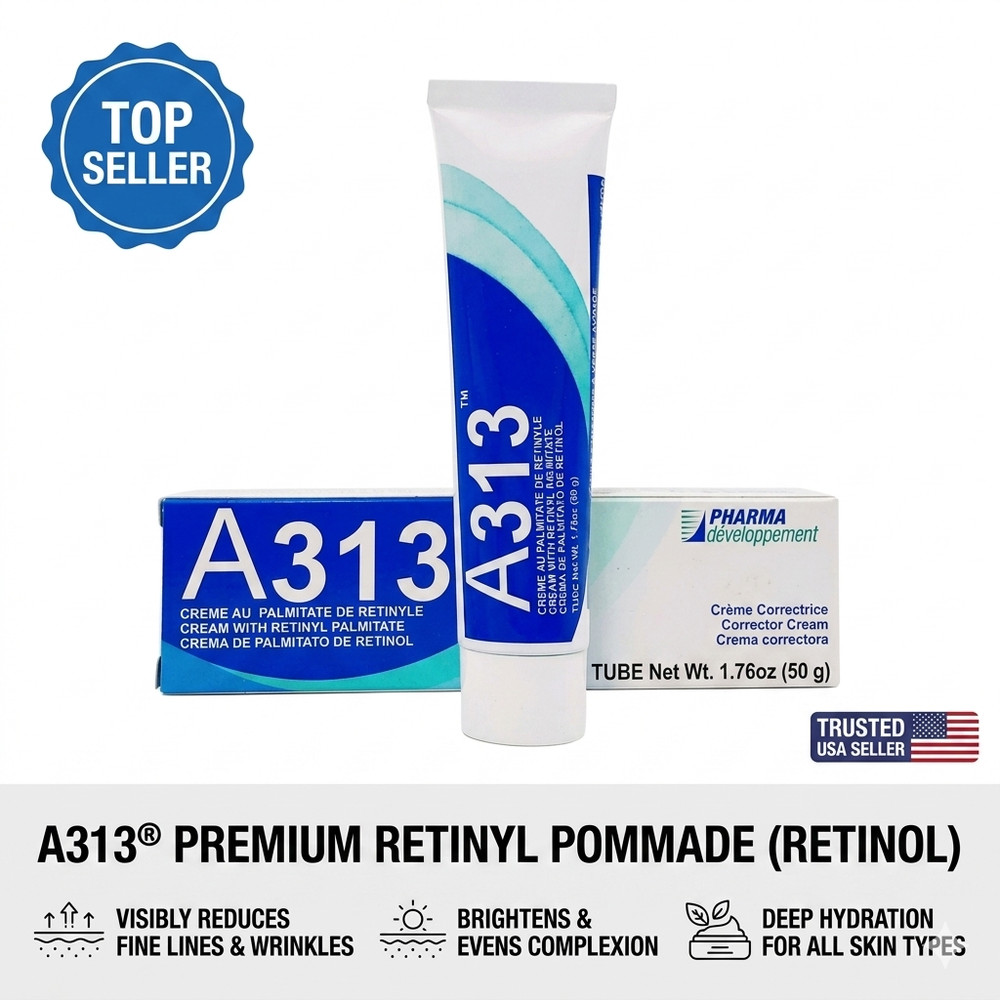 A313 Retinol Pomade Vitamin A Night Cream 50g 1.76oz French Skin Care New Box