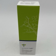 Gundry MD Polyphenol Dark Spot Diminisher Serum 1 fl oz Sun & Age Spot Skin New