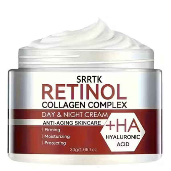 Retinol Collagen Anti-Aging Face Cream + Hyaluronic Acid – Day & Night 30g