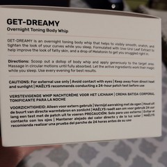 MAELYS Get-Dreamy Overnight Toning Body Whip 6.8 fl oz New in Sealed Box