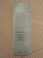 SkinCeuticals Resveratrol B E Antioxidant Night Concentrate Serum 1 fl. oz.