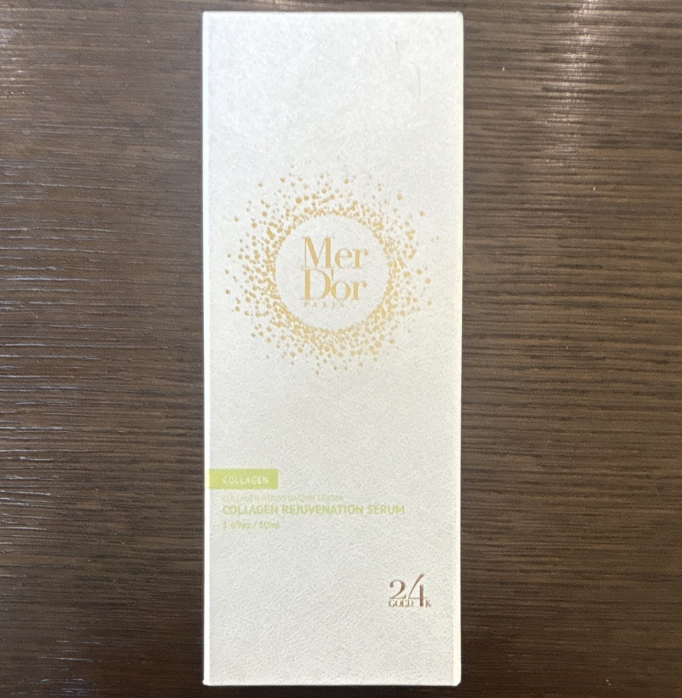 Mer Dor 24 Gold K Collagen Rejuvenation Serum Anti-Aging Face 1.69 oz/50ml