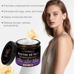 1-3PCS Biotin 10-in-1 Skin Restoration Cream, 2026 New Skin Treatment Cream ~
