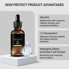 Walker Skin Protect Serum Black Women Gentle Facial Skin Care Moisturizing Serum