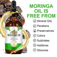 Aceite De Moringa Organico Para Arrugas La Cara Organico Prensado En Frio Puro
