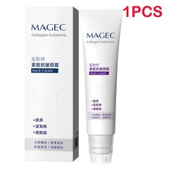 Fullerene Collagen Magec Neck Cream Firming Tightening with Roller