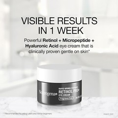 Neutrogena Rapid Wrinkle Repair Retinol Pro+ 0.5 oz – Eye Cream – Made in France