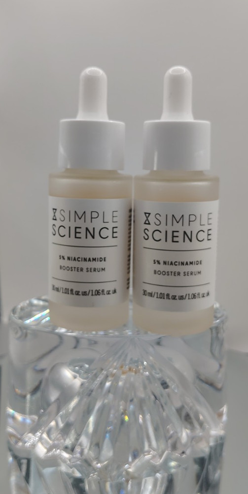 Lot of 2 Skincare Simple Science 5% Niacinamide Booster Serum 1 fl oz
