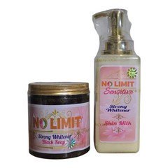 No Limit Sensitive Skin Milk, Black Soap With Evob Seal