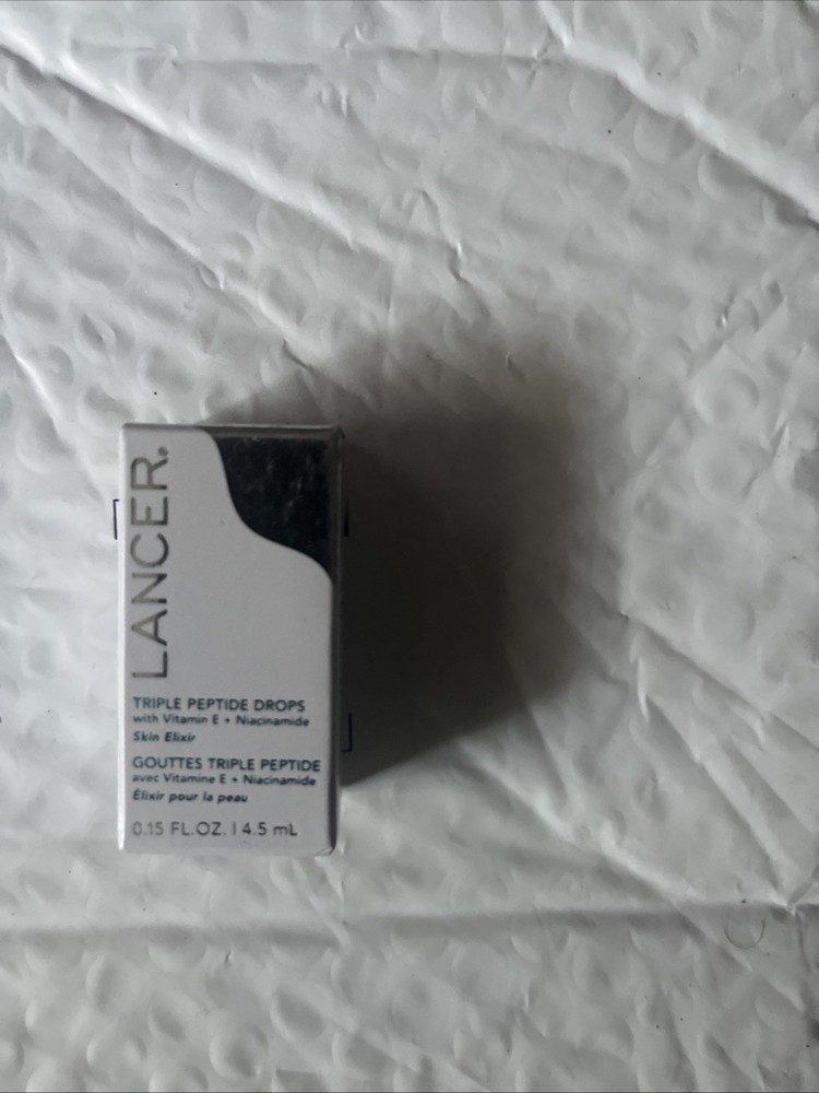 Lancer Triple Peptide Drops w/ Vitamin E + Niacinamide MINI 0.15oz / 4.5ml