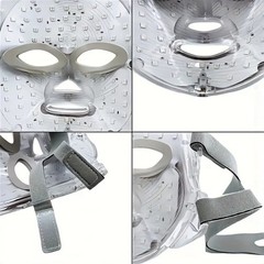 Red Light Therapy Mask 7-Color LED Face Mask Light Therapy Device with 850nm