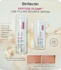 STRIVECTIN PEPTIDE PLUMP LINE FILLING BOUNCE ANTI WRINKLE SERUM, 1.0 Oz + 0.5 Oz