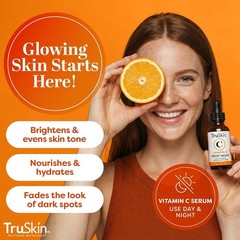 Vitamin C Facial Serum Hyaluronic Acid Vitamin E All Skin Types 2 Fl Oz