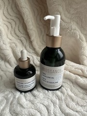 Biossance 100% Squalane Oil Body,Face & Hair Full Size 3.38oz/100mL AND Rose oil