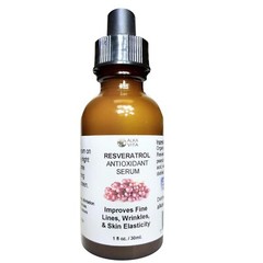 Resveratrol Facial Skin Handmade Serum Anti-aging Intensive Wrinkle Natural 1 oz