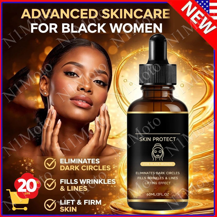 Walker Skin Protect Serum Black Women Gentle Facial Skin Care Moisturizing Serum
