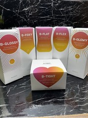 MAELYS 6 Piece Set B-TIGHT + B-FLEX + B-FLAT + B-FOXY+B-GLOSSY+B-GLOWY 3oz NEW