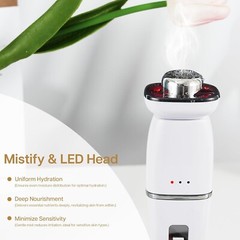 VRAIKO Flex 8-in-1 Interchangeable Face Massager Skin Scrubber * Thermal Therapy