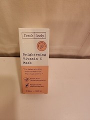 Frank Body Brightening Vitamin C Mask FULL SIZE 1.69 oz