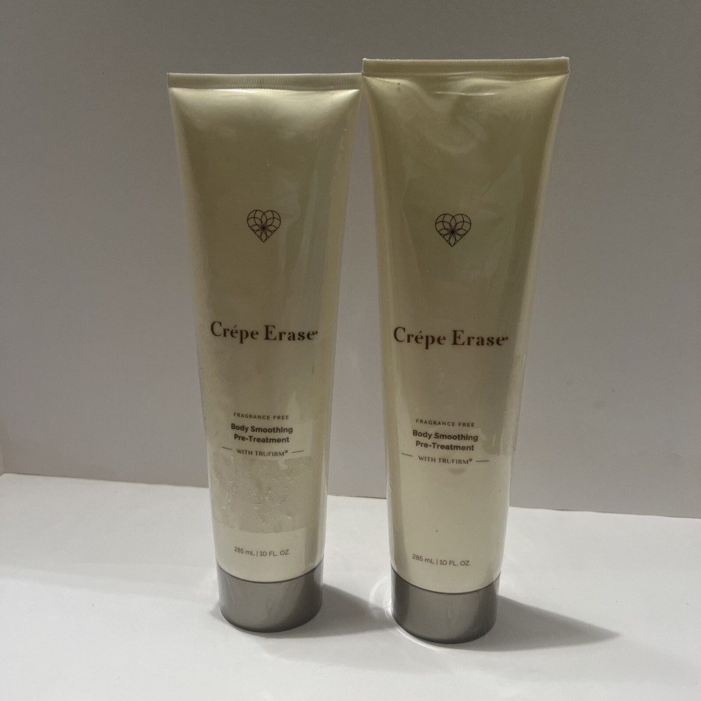 Crepe Erase Body Firm Smoothing Pre Treatment 10 Ounce Lot Of 2 New TRUFIRM