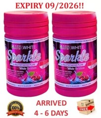2 Jars Phyto Gluta White Sparkle ( Glitter ) L-Glutathione Plus Skin Whitening