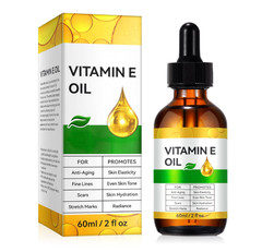 Vitamin E Oil,Natural Vitamin E Oil for Skin 75,000 IU, Organic Pure Vitamins E