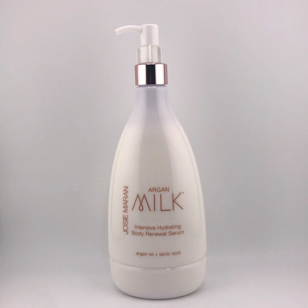 JOSIE MARAN Argan Milk Intensive Hydrating Body Renewal Serum 20 oz Dream Cream