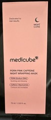 Medicube PDRN Pink Caffeine Night Wrapping Mask 75ml Nighttime Skin Care