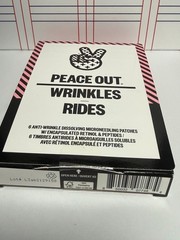 PEACE OUT Wrinkles 6 ANTI WRINKLE DISSOLVING MICRONEEDLING PATCHES w/retinol