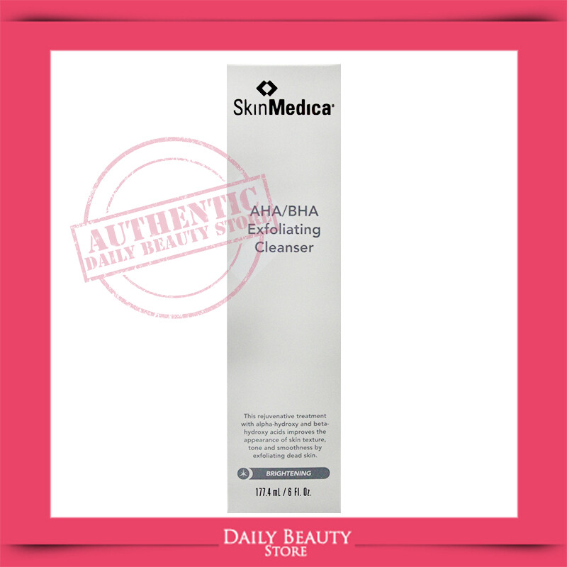 SkinMedica AHA/BHA Exfoliating Cleanser 177.4ml 6oz BRAND NEW FAST SHIP