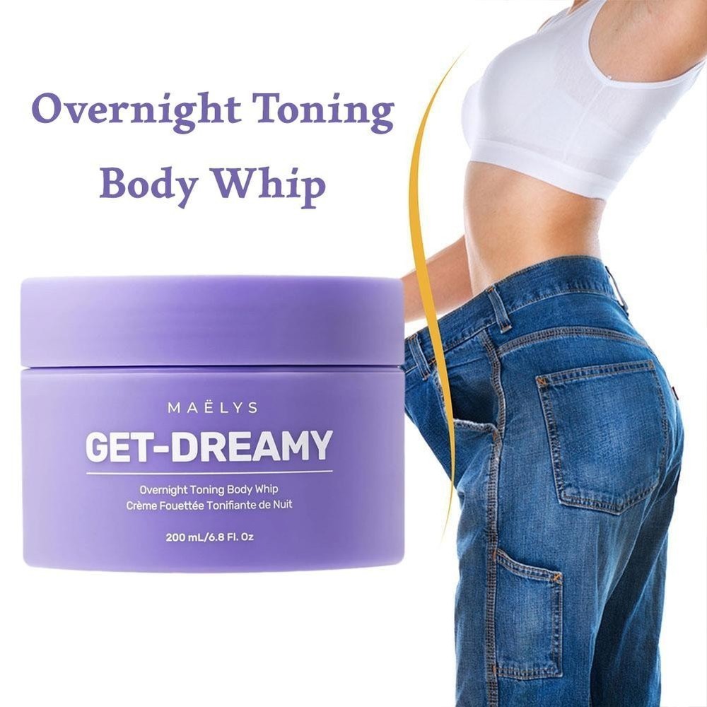 Maelys Get-Dreamy Overnight Toning Body Whip – 6.8 Fl Oz/200 ML New in Box