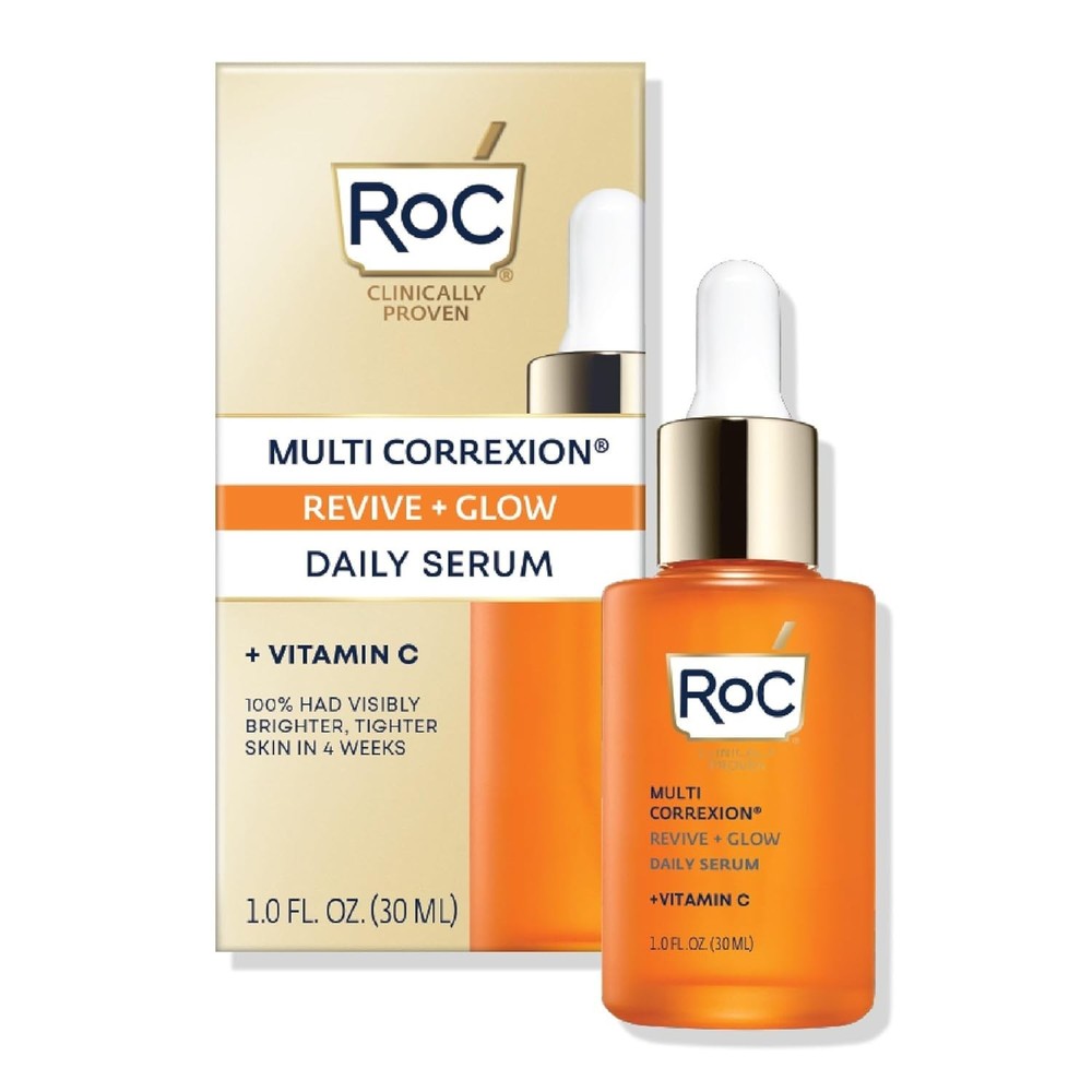 RoC Multi Correxion Revive + Glow 10% Active Vitamin C Serum for Face