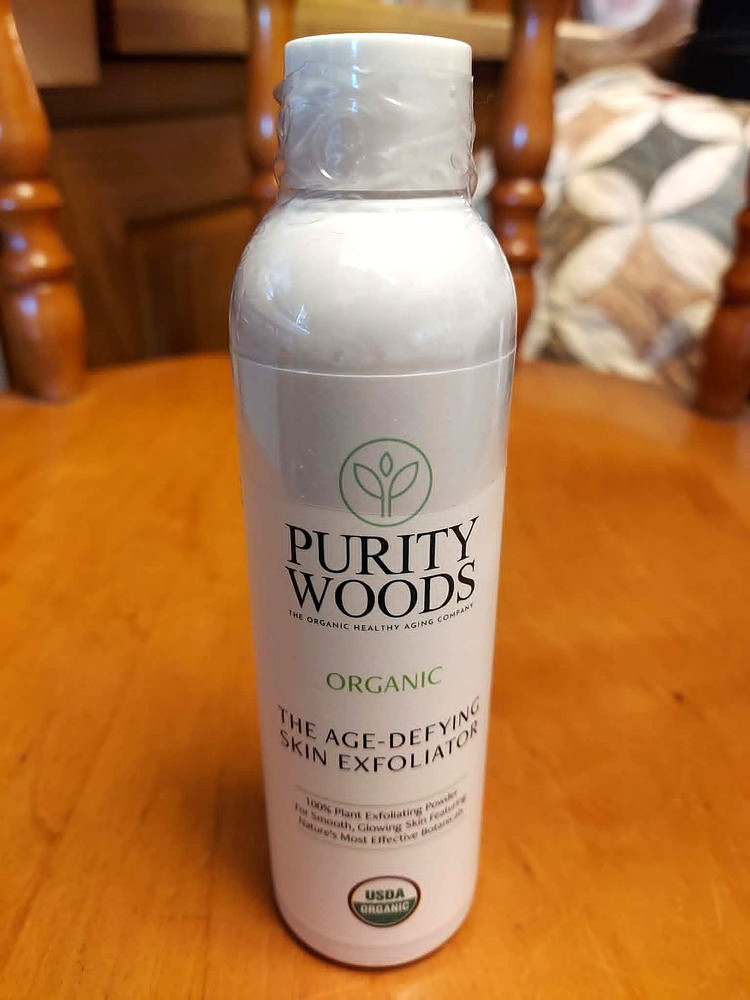 Purity Woods Organic The Age-Defying Skin Exfoliator 2oz New Sealed