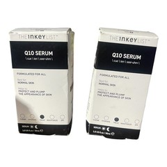 The INKEY List Q10 Serum 30ml 1oz Antioxidant Face Serum Lot of 2