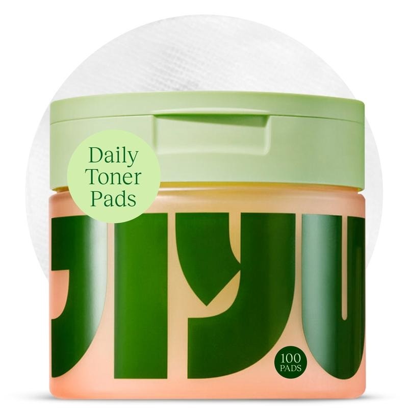 JIYU -Toning Polish Pads – Korean Skincare for Dark Spots, Wrinkles & Dull Skin