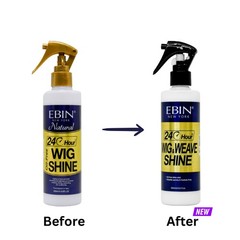 8.5 Fl Oz (Pack of 1), EBIN NEW YORK 24 HOUR Wig Shine Spray oz / 250m