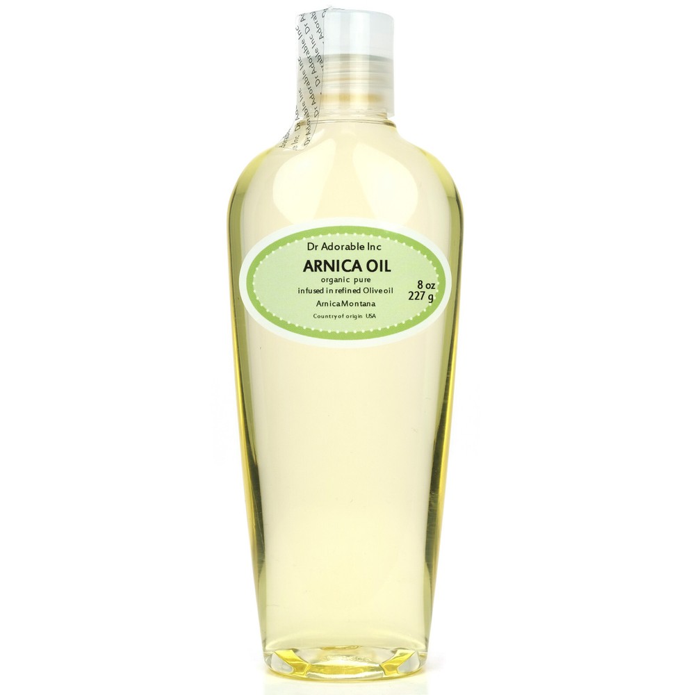 8 oz 100% PURE ORGANIC ARNICA MONTANA HERBAL OIL FRESH INFUSED Free Shipping