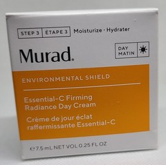 Murad Step 3 Essential-C Firming Radiance Day Cream 7.5mL New in Box & Samples
