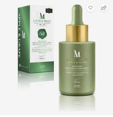 Latoua Mille Age-Defying Apple & Grape Extract Serum w Hyaluronic Acid & Peptide