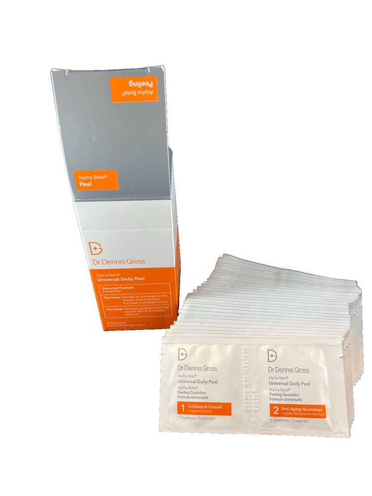 Dr. Dennis Gross Universal Daily Peel 30 Treatments NEW IN BOX