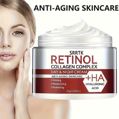 Retinol Collagen Anti-Aging Face Cream + Hyaluronic Acid – Day & Night 30g