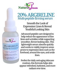20% ARGIRELINE, 10% Mayrixyl 3000, 100% HYALURONIC ACID SKIN TIGHTENING SERUM