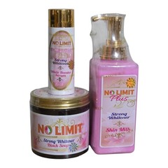 No Limit Plus Skin Milk, Mega Blast Serum And Creamy Black Soap With Evob Seal