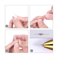 20pcs Thick Tips / 100pcs Thin Tips Replacement Pins For Laser Spot Removal Pen